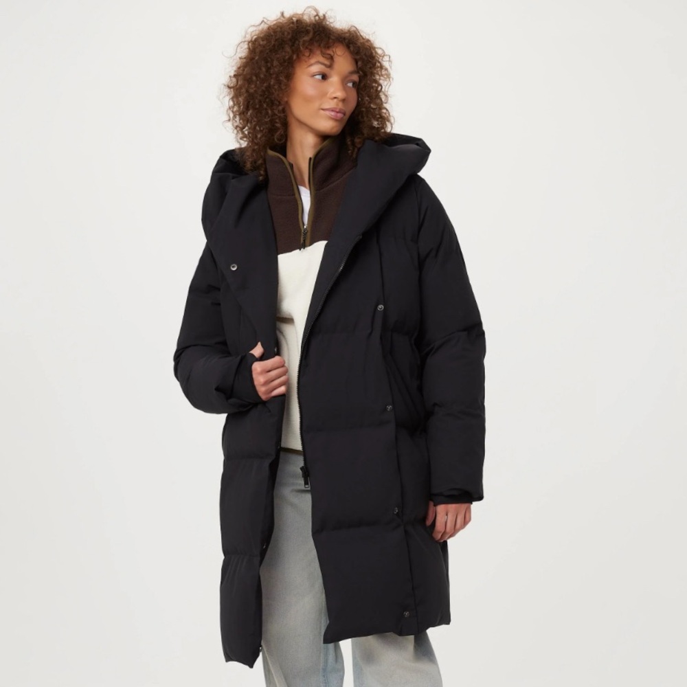 NWOT Frank & Oak Hygge Puffer Coat - Black